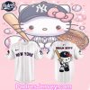 Hello Kitty New York Yankees Baseball Jersey Outfit MLB 1