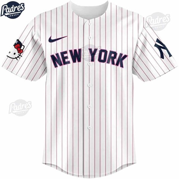 Hello Kitty New York Yankees Baseball Jersey Outfit MLB 2