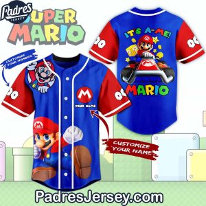 It's-A Me, Mario Baseball Jersey