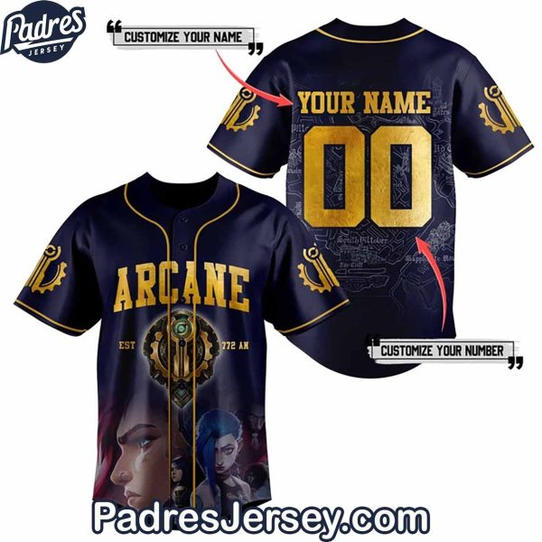 Jinx Arcane Baseball Jersey Outfit 1