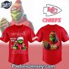 Kansas City Chief x The Grinch Christmas baseball Jersey Outfit 1