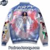 Katy Perry LIFETIMES Baseball Jacket Outfit 3