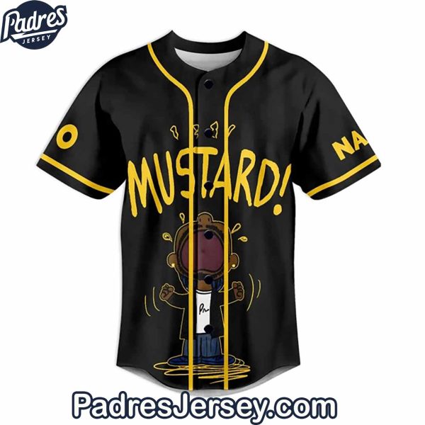 Kendrick Lamar Mustard Baseball Jersey Outfit 2