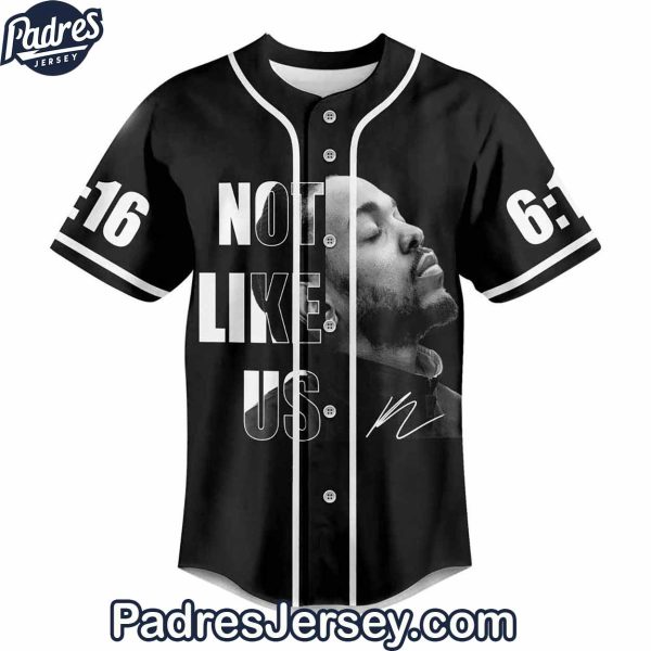 Kendrick Lamar Not Like Us Baseball Jersey Outfit 2