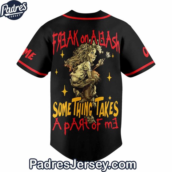 Korn Freak On A Leash Baseball Jersey Outfit 3