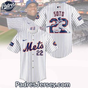 New York Mets Juan Soto Baseball Jersey Outfit Number 22 1