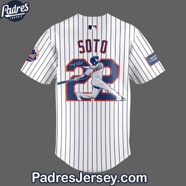 New York Mets Juan Soto Baseball Jersey Outfit Number 22 3