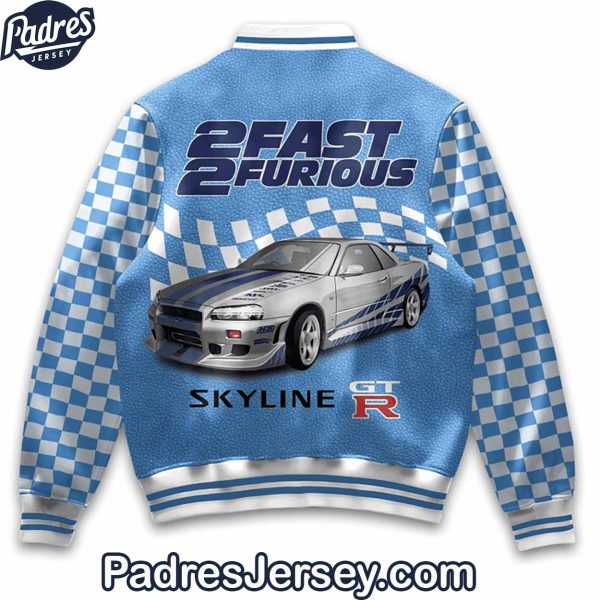 Nissan Skyline GT R Baseball Jacket 3