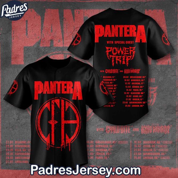 Pantera Band Baseball Jersey Outfit 1