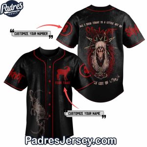 Personalized Slipknot New Masks 2024 Baseball Jersey Outfit 1