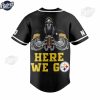 Pittsburgh Steelers Here We Go Baseball Jersey Outfit Custom Name 3