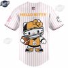 Pittsburgh Steelers X Hello Kitty Baseball Jersey Outfit 3