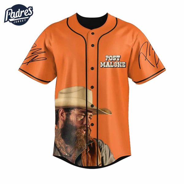 Post Malone With Jelly Roll Tour 2025 Baseball Jersey Outfit 3