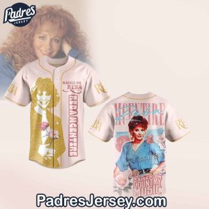 Raised on Reba Country Music Reba McEntire Baseball Jersey Outfit 1