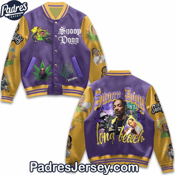 Snoop Dogg Long Beach Baseball Jacket Outfit 2