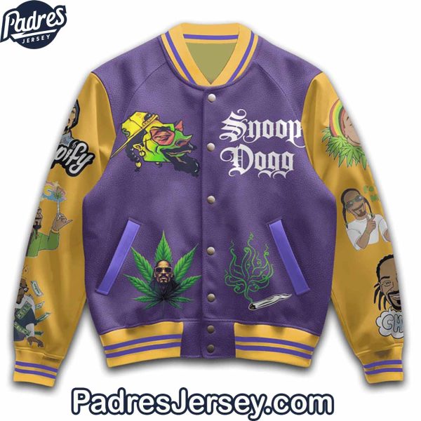 Snoop Dogg Long Beach Baseball Jacket Outfit 3