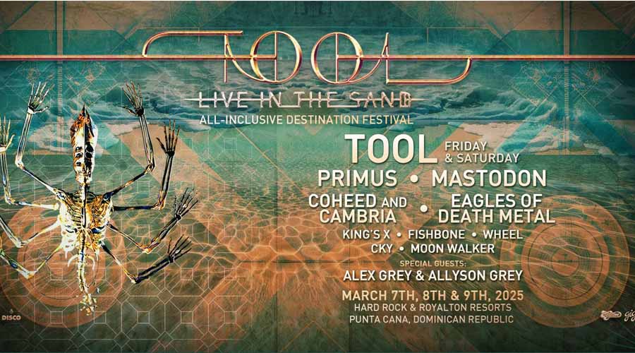 TOOL Live In The Sand 2025 A Legendary Music Festival in a Tropical Paradise