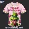 The Grinch Valentine Day 2025 Baseball Jersey Outfit 2