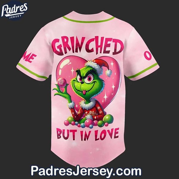 The Grinch Valentine Day 2025 Baseball Jersey Outfit 3