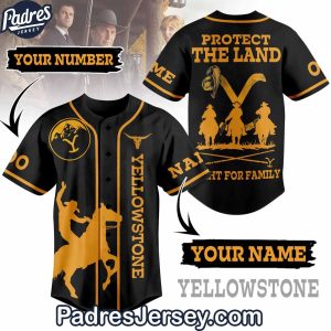 Yellowstone Protect The Land Game Baseball Jersey Outfit 1