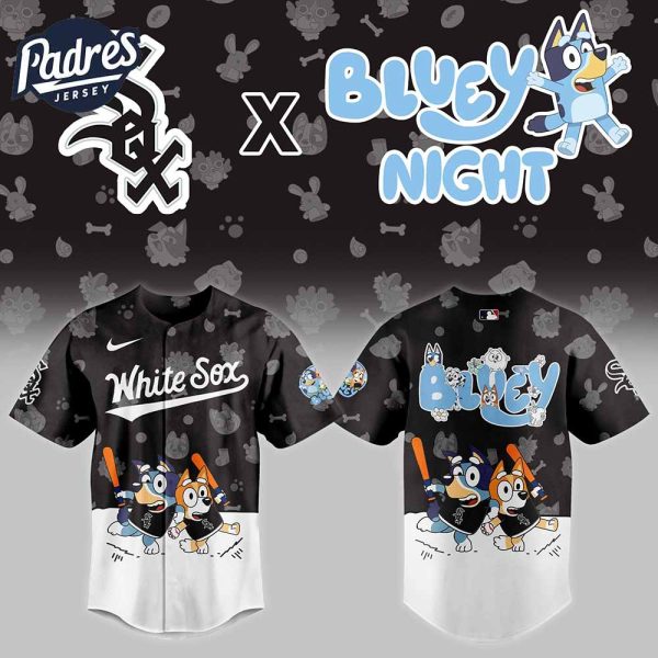 Chicago White Sox x Bluey Night Baseaball Jersey 2