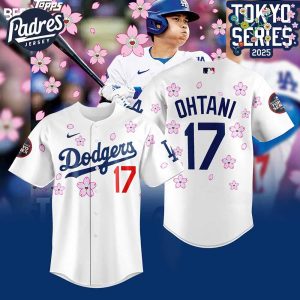 Los Angeles Dodgers Takashi Murakami x MLB World Tour Tokyo Series Baseball Jersey 1