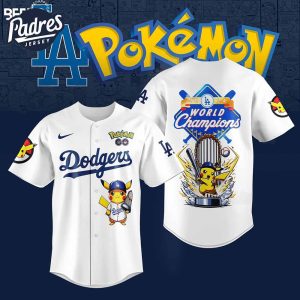 Los Angeles Dodgers x Polemon GO Special Edition 2025 Jersey 1