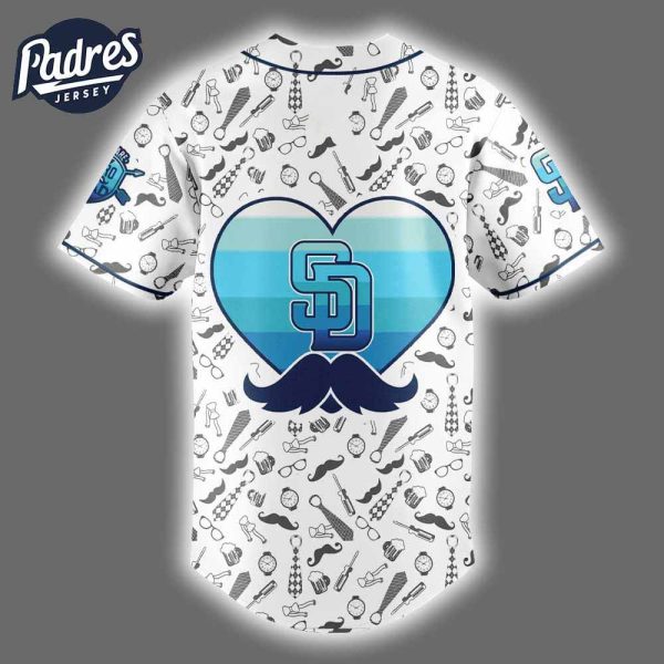 2025 San Diego Padres Happy Fathers Day Baseball Jersey 3
