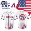 Arizona Diamondbacks Special Independence Day 2025 Baseball Jersey