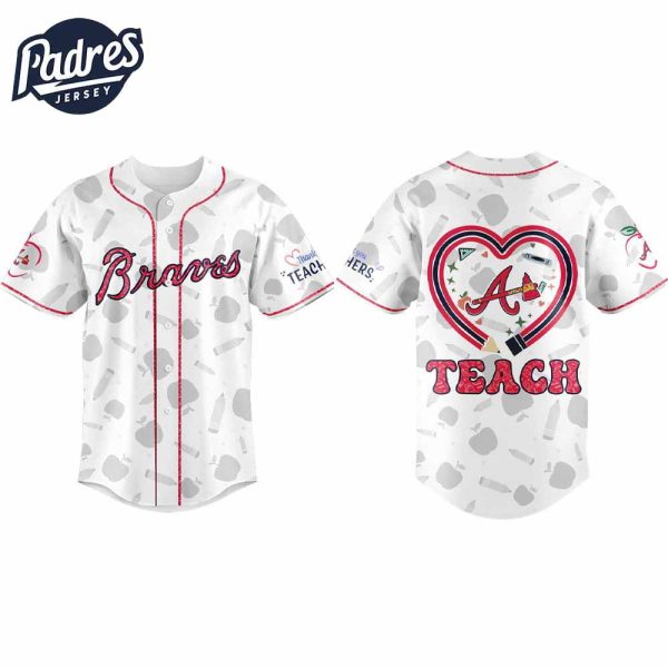 Atlanta Braves Teacher Night 2025 Baseball Jersey Outfit 1