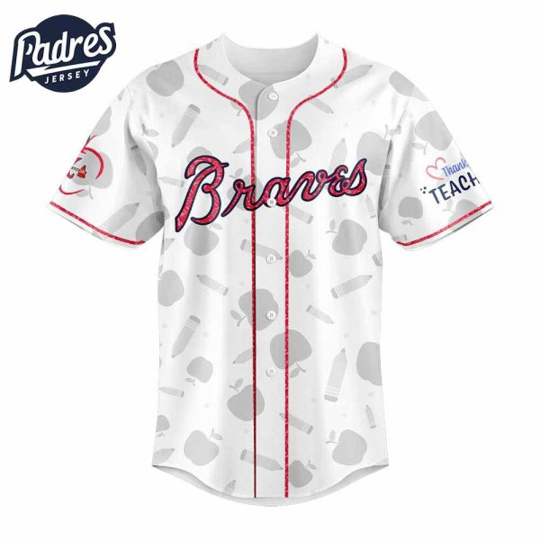Atlanta Braves Teacher Night 2025 Baseball Jersey Outfit 2
