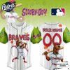 Atlanta Braves x MLB Scooby Doo Personalized Baseball Jersey Outfit 1