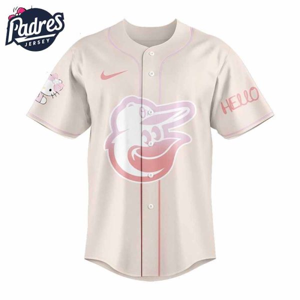 Baltimore Orioles Hello Kitty 2025 For Fans Baseball Jersey 2