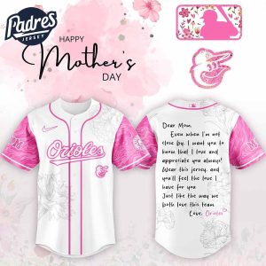 Baltimore Orioles MLB x Happy Mothers Day Baseball Jersey