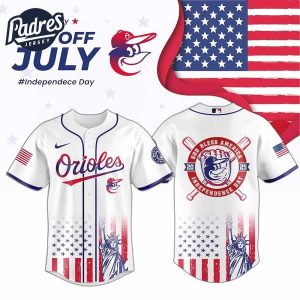 Baltimore Orioles Special Independence Day 2025 Baseball Jersey