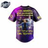 Barry Manilow Oh Mandy Baseball Jersey Custom Design 4