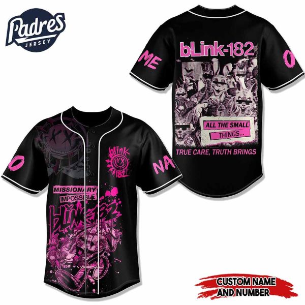 Blink 182 All The Small Things Baseball Jersey 4