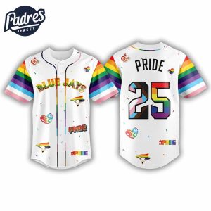 Blue Jays LGBTQ Pride Night Jersey 2025 1