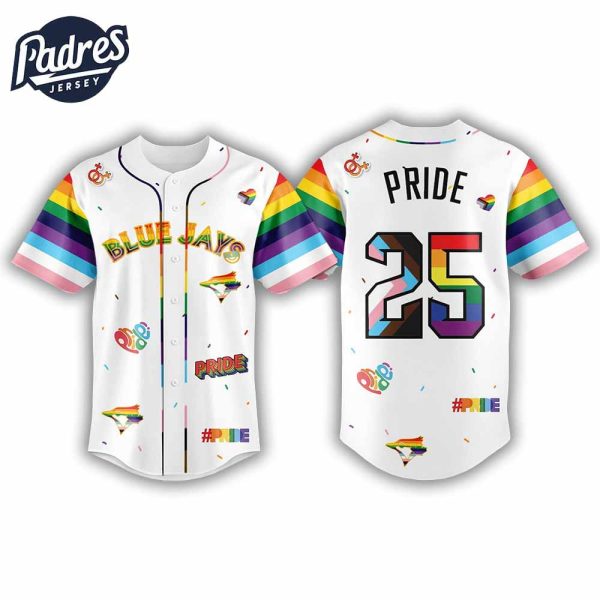 Blue Jays LGBTQ Pride Night Jersey 2025 1