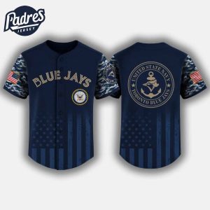 Blue Jays US Navy Appreciation Night 2025 Baseball Jersey 1