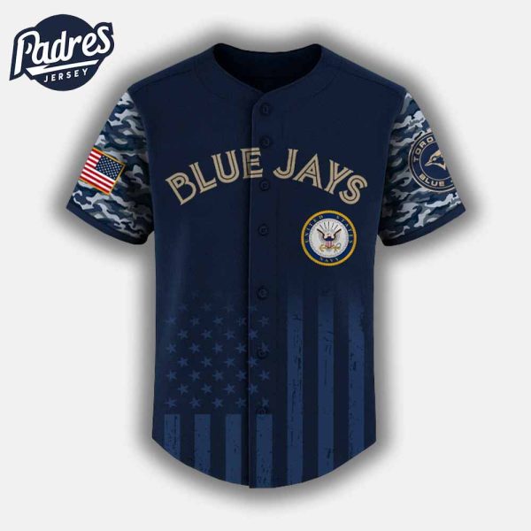 Blue Jays US Navy Appreciation Night 2025 Baseball Jersey 2