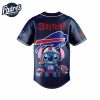 Buffalo Bills NFL x Stitch Personalized Baseball Jersey Outfit 2