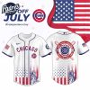 Chicago Cubs Special Independence Day 2025 Baseball Jersey