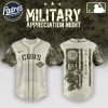 Chicago Cubs x Armed Forces Day Night Baseball Jersey