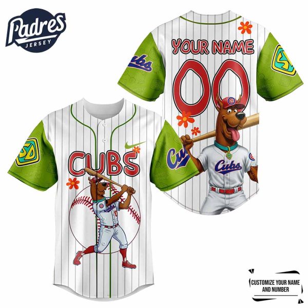Chicago Cubs x MLB Scooby Doo Baseball Jersey Outfit 3