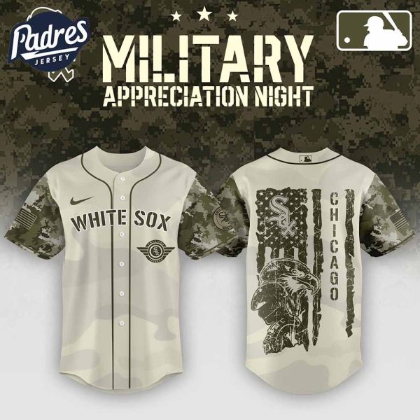 Chicago White Sox x Armed Forces Day Night Baseball Jersey