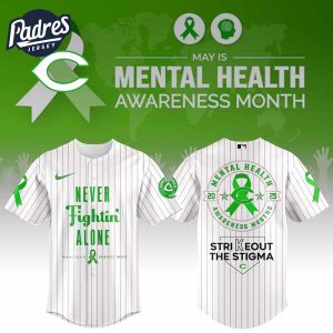 Cincinnati Reds MLB x Special Mental Health Awareness Week Baseball Jersey