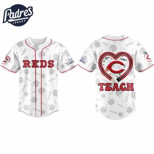 Cincinnati Reds Teacher Night Baseball Jersey 2025 Outfit 1