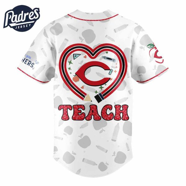 Cincinnati Reds Teacher Night Baseball Jersey 2025 Outfit 3