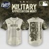 Cincinnati Reds x Armed Forces Day Night Baseball Jersey